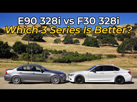 2011 BMW E90 328i (Manual) vs 2013 BMW F30 328i (Manual) - Head to Head Review!