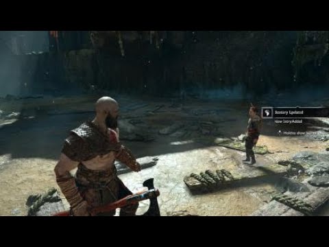 Something's breaking through the wall | God Of War PS4 | GMGOW