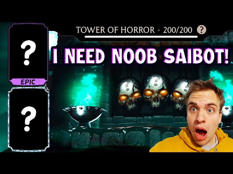 This Random Team Is GREAT! Tower of Horror 200 in MK Mobile!