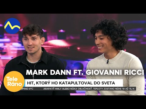 Mark Dann ft. Giovanni Ricci - hrajú ich rádiá na všetkých kontinentoch | Teleráno