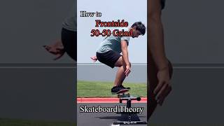 How to frontside 50-50 grind on a skateboard - a guide to make learning easy for beginners