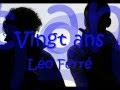 Vingt ans Léo Ferré 