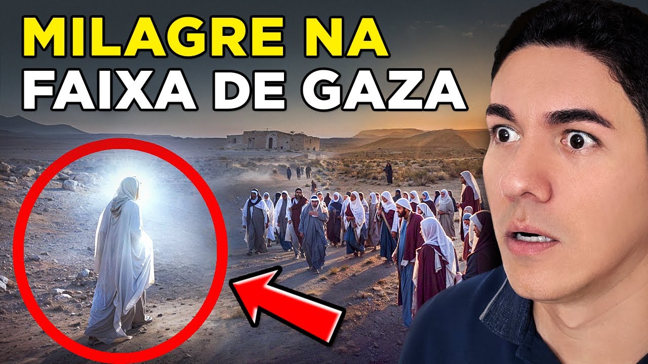 JESUS APARECE em Gaza e 200 MUÇULMANOS se CONVERTEM - Testemunho IMPRESSIONANTE