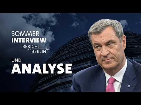 Video Thumbnail: ARD-Sommerinterview mit Markus Söder – Die Analyse