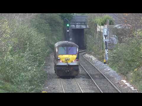 Irish Rail 201 Class Loco 206 - Light Engine - Claude Road (30/11/19)