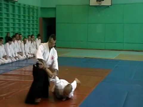 Aikido Seminar in Ekaterinburg city.Ukemi.2009