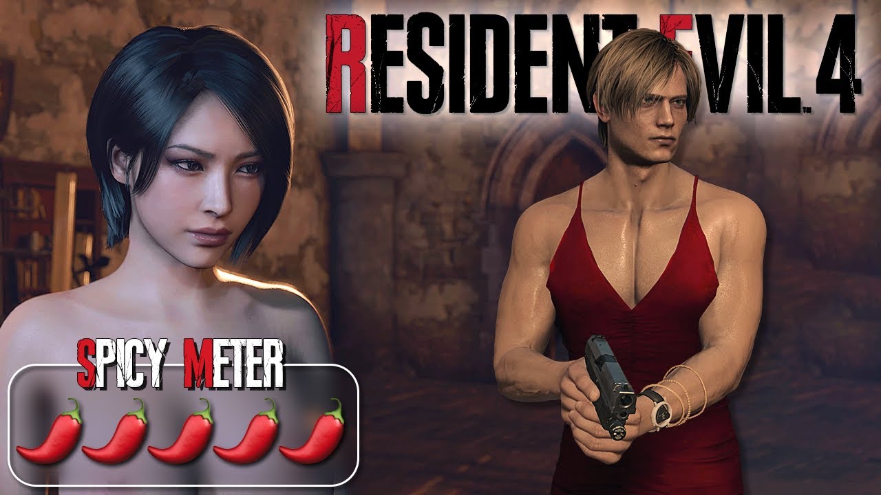 レオンがアダのドレスを着る——RE4リメイクの過激MOD