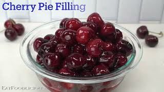 Simple & Easy Homemade Cherry Pie Filling