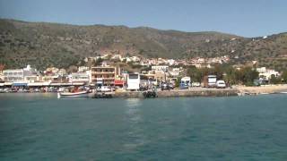 preview picture of video 'Spinalonga Harbour of Elounda Crete 2009'