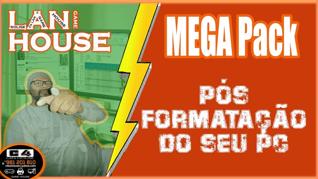 💎🔴 MEGAPACK Pós Formatação Windows 10, Windows 11, Windows 7