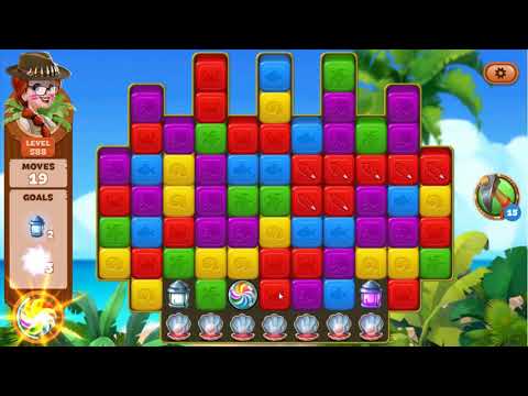 Lost Island Blast Adventure Level 588 - No Boosters