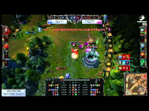 PawN Triple Kill vs SKT1, WCG Korea LoL Semifinals