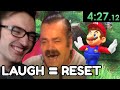 If chat makes me laugh I reset the speedrun