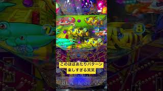 盤面フラッシュ外れからの前兆→強パターン→すべり→遅れ→魚群→炎目これはもう言うことないわww #パチンコ実践 #パチンコ #海物語 ＃大海物語4SPブラック