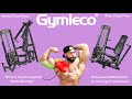 GYMLECO incline chest press and wide chest press tutorial video