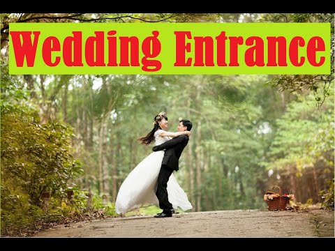 Best wedding entrance music EVER | walking down the aisle | royal and modern