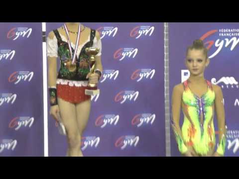 Palmarès, Championnat de France, GR, Besançon, 2016