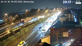 【LIVE CAMERA】国道17号線BP 吉野町JC　お天気交通状況ライブカメラ 雨天時サグ部の冠水に注意 live webcam