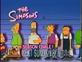 The Simpsons Fox Promo 1995 Who Shot Mr Burns Part One S06E25 20 Second