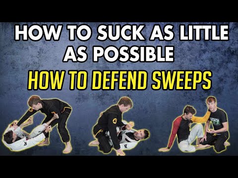BJJ Lesson 26: Sweep Defense And Recovery - Fundamentals Of Brazilian Jiu Jitsu