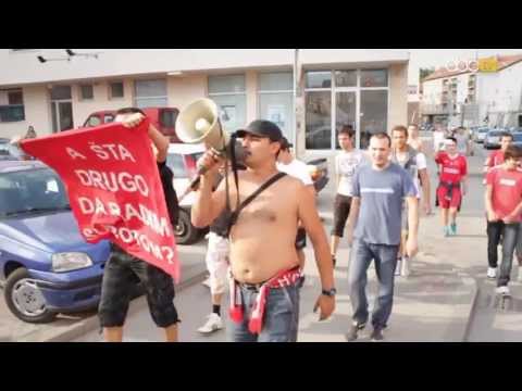 Sa "Silom nebeskom" na utakmici Jedinstvo - Željezničar