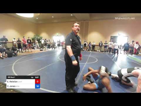 152 Lbs Rr Rnd 1 - Evan Relation, Journeymen Wrestling Club Vs Cj Jones, New York Fbce
