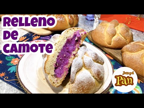 🍠relleno para Pan de muerto