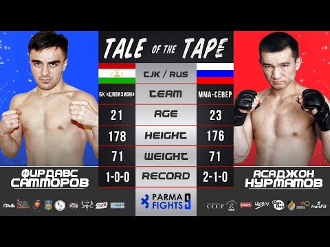 Parma Fights 9: Nordic Heroes (Firdavs Sattorov vs  Asadzhon Nurmatov)