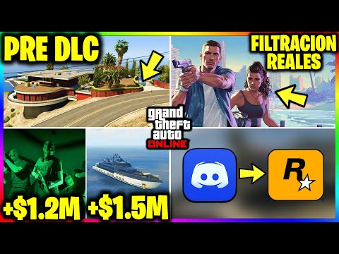 NUEVA ACTUALIZACION! INICIA PRE-DLC de MANSIONES! ÉPICOS MILLONES! FILTRACIONES GTA 6! GTA Online