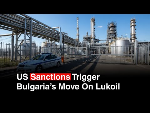 Lukoil-Raffinerie droht nach neuen, harten US-Sanktionen die Übernahme durch ein bulgarisches Unt...