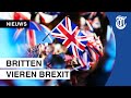 Tranen van geluk bij Brexit-countdown