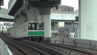 preview picture of video '【大阪市交通局】中央線20系2633F@朝潮橋('14/08)'
