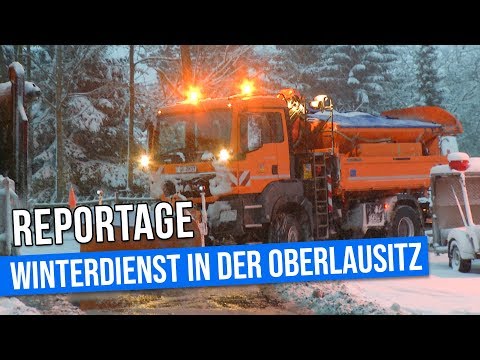 Reportage: So funktioniert der Winterdienst in der Oberlausitz