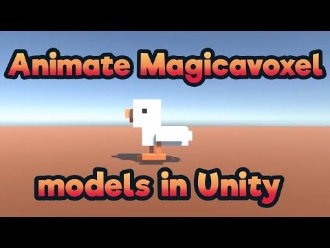 Animate Magicavoxel models in Unity