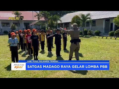 SATGAS OPS MADAGO RAYA GELAR LATIHAN PBB SAMBUT HUT KE-80 RI