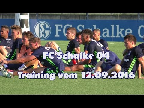 Schalke Training 12.09.2016