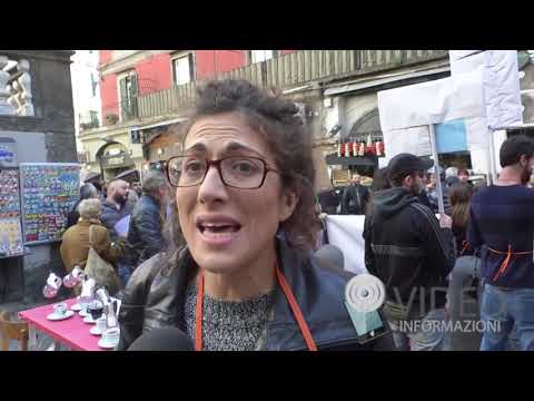 Napoli, manifestazione contro il lavoro nero