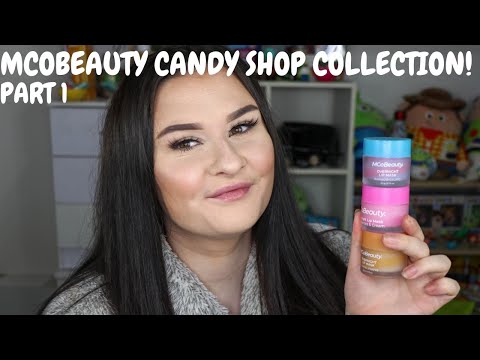 TESTING THE MCOBEAUTY CANDY SHOP COLLECTION! PART 1