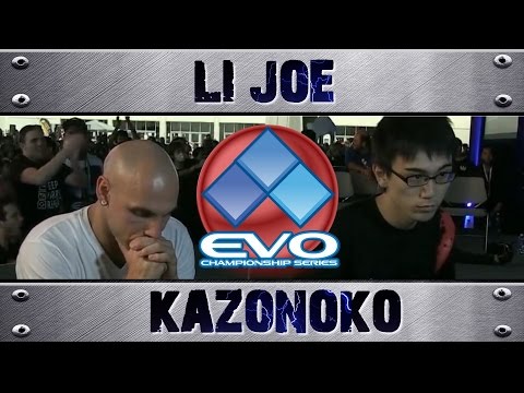 Evo 2016 - SFV - Day 2 - GGB KAZUNOKO VS LI JOE - FULL REACTION STREET FIGHTER V | 5