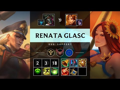 Renata Glasc Support vs Leona - EUW Grandmaster Patch 25.10