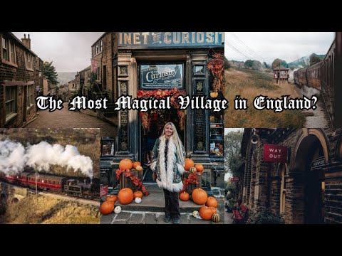 Perfect October Weekend 🎃 Haworth, Brontë Country & Steam Train Ride in the Yorkshire Countryside