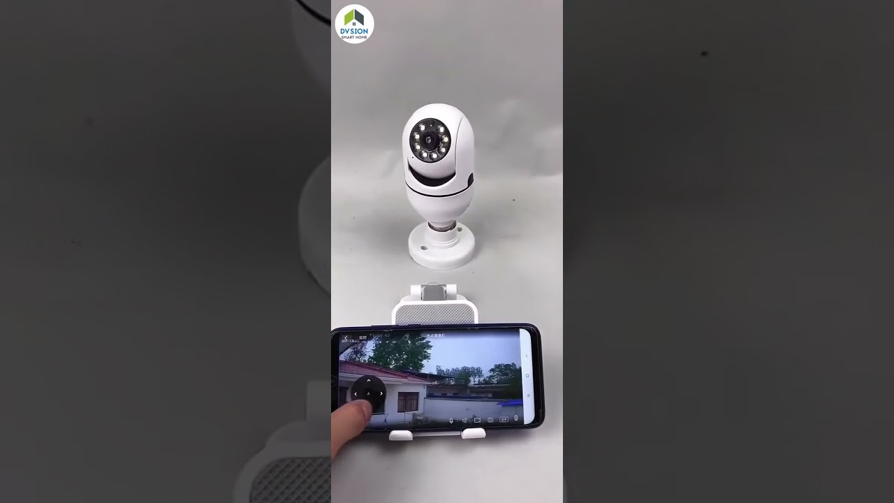 2MP Tuya Smart Life E27 Bulb Lamp Camera 1080P Wifi IP PTZ IR Night Vision Home Security Auto Tracki