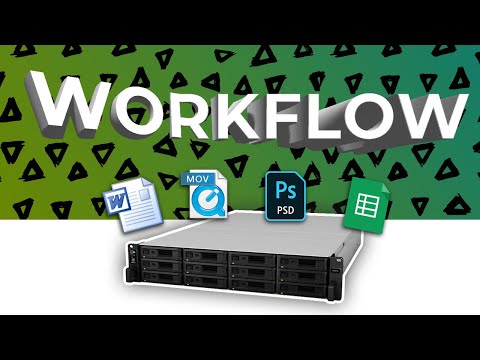 Flujos de trabajo esencial con un NAS