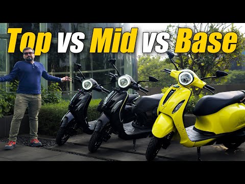 All Bajaj Chetak Models - Overview