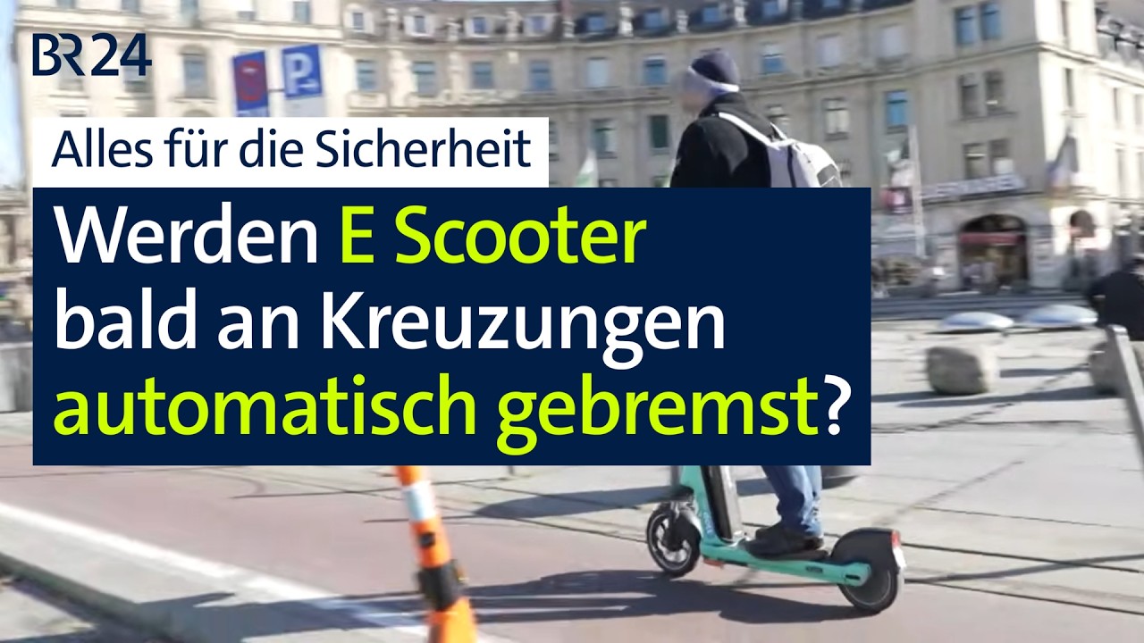 Wie können E-Scooter sicherer werden? | Abendschau | BR24