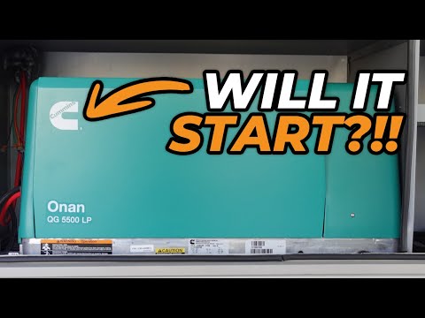 Battle Born // Can You Cold Start a Cummins Onan QG 5500 LP Generator with a Lithium Battery Bank?