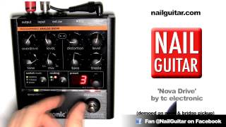 Nova Drive - TC Eletronic Overdrive / Distortion Effects Pedal - Plug & Play Review Test