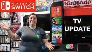 Nintendo Switch Kiosk UPDATE - I Found The TV and Bracket! IT WORKS!
