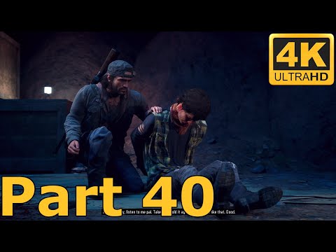 DAYS GONE Walkthrough Gameplay Part 40 - Rescue Taylor (PS4 Pro 4K)