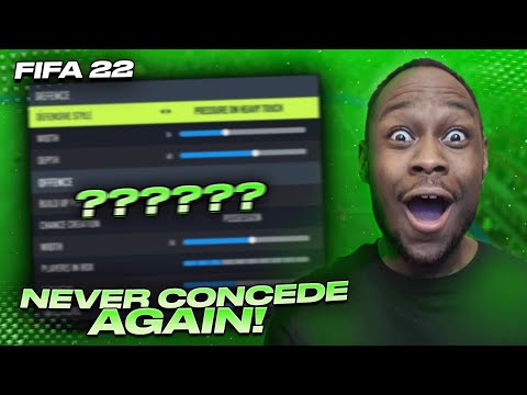 THE BEST DEFENSIVE CUSTOM TACTIC IN FIFA 22!